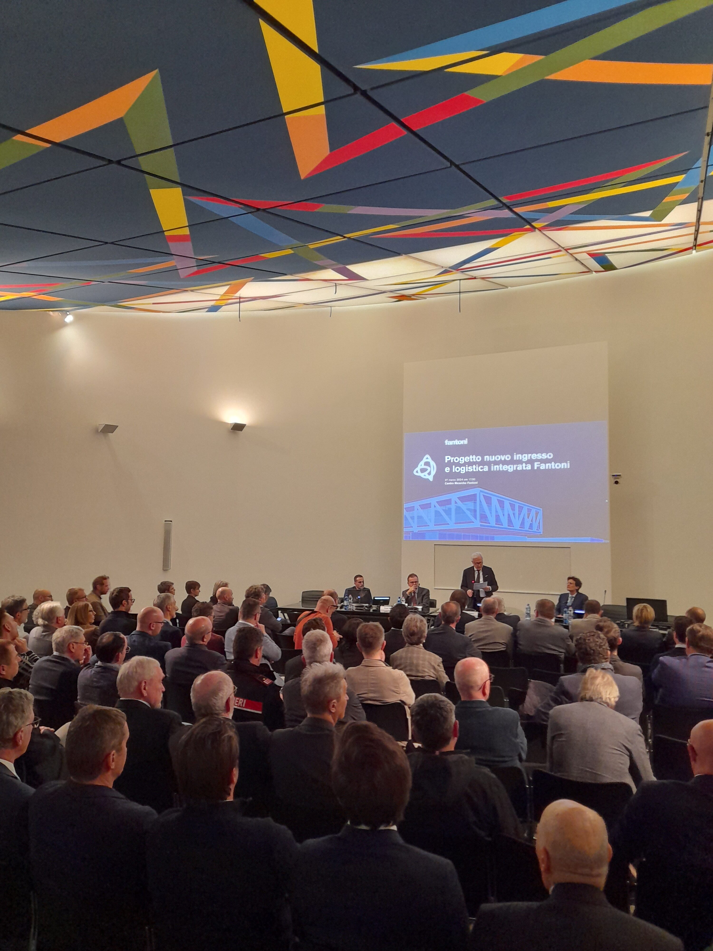 Progetto nuovo ingresso e logistica integrata Fantoni